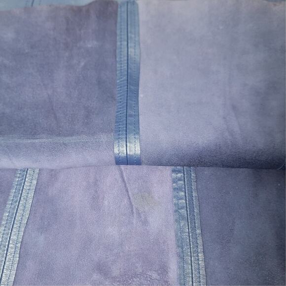 PJK - Patterson J. Kincaid Flirty A-Line Pleated Flair Lambskin Skirt Womens XS - Picture 5 of 12